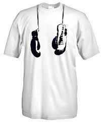 Boxing T Shirts White
