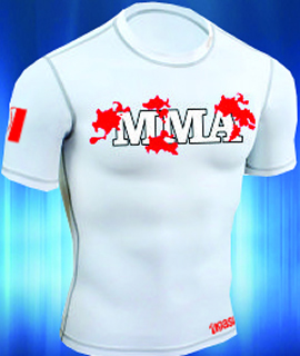 white rash guard